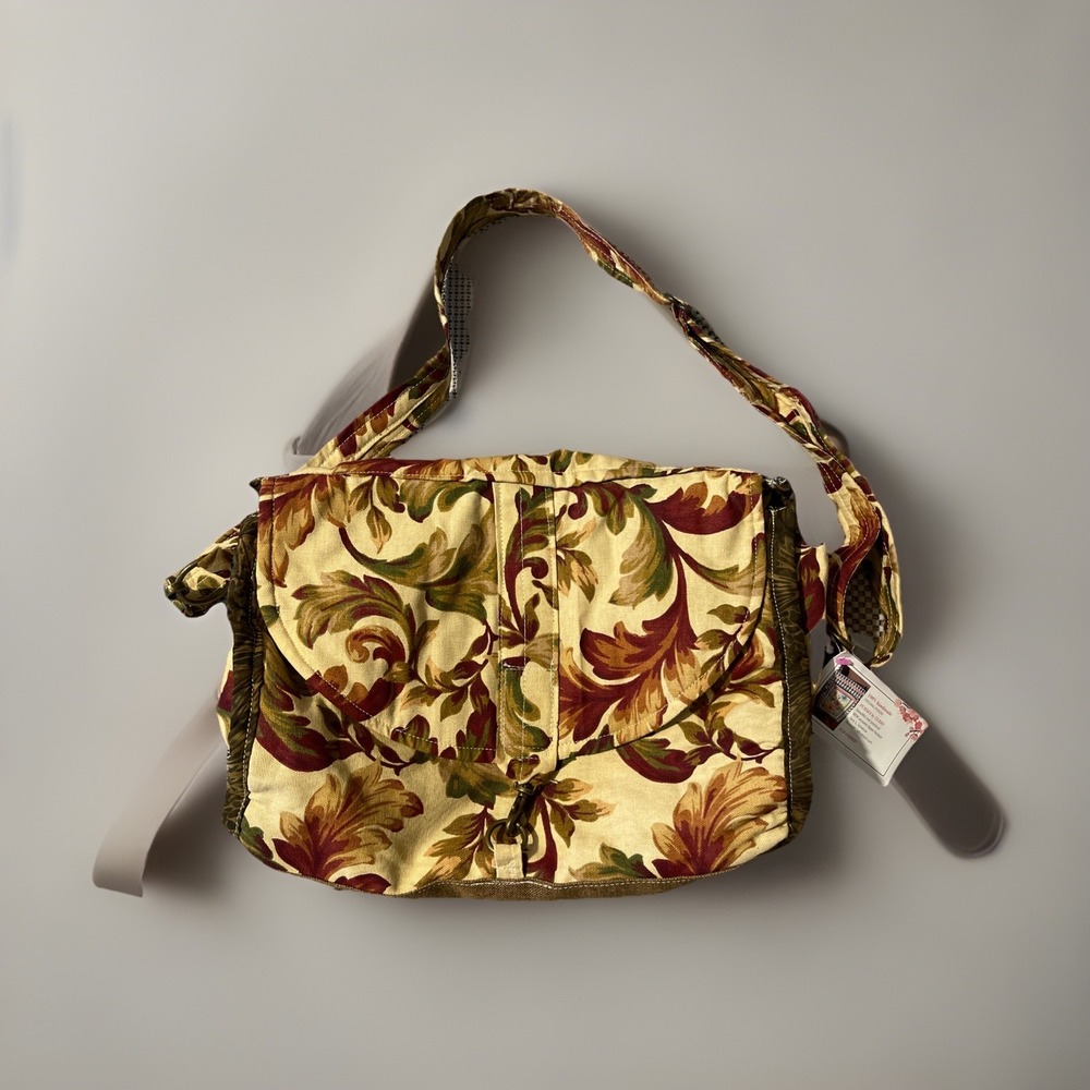 Purses By Terry Handmade Original Designs Floral Purse Adjustable Strap